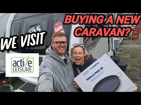 BUYING A NEW CARAVAN?. WE VISIT ACTIVE LEISURE!