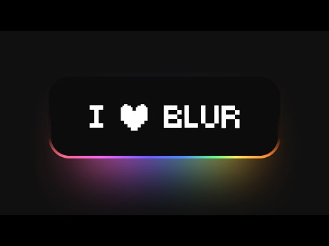 I tried Blurring things in Quirky ways