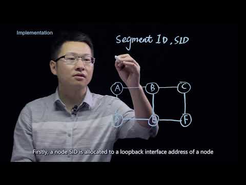 What is Huawei SR-MPLS