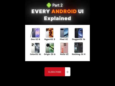 Every Android UI Explained Part 2