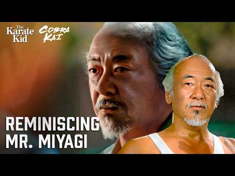 Reminiscing About Mr. Miyagi | Cobra Kai Compilation