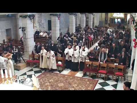 Solemn Entrance of the Patriarch in Bethlehem for Christmas 