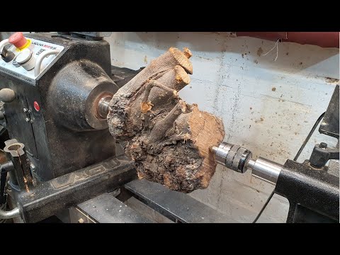 Woodturning - The Gladiator Helmet