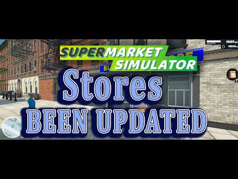 Supermarket Simulator - My store as got bigger