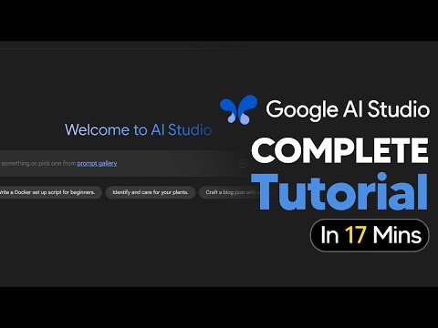 How To Use Google AI Studio For Beginners (2025 Tutorial Updated)