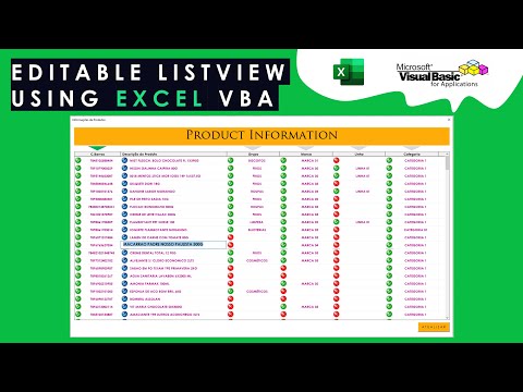 Editable ListView VBA