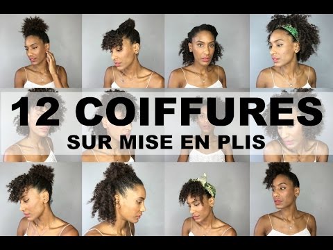 12 Coiffures Simples et Rapides Sur Cheveux Bouclés / Crépus (Flexi-rods)
