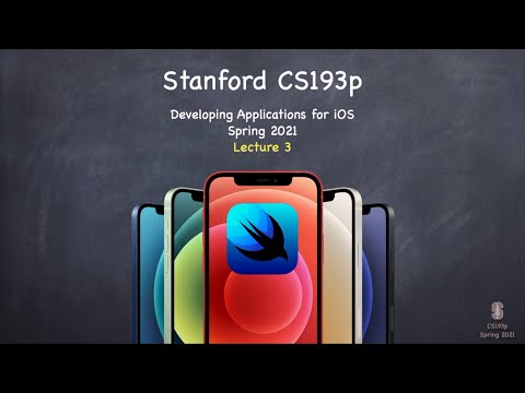 Lecture 3: MVVM and the Swift type system