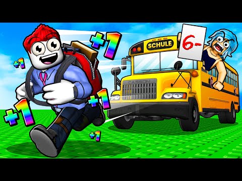 Jede Sekunde wirst du Schneller um der Schule zu Entkommen in Roblox