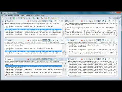 Multi-party Diffie-Hellman Key Exchange + [Clip]