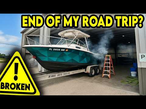 My Boat Broke Down and I Can’t Fix It.. [Cross Country Trip EP. 8]