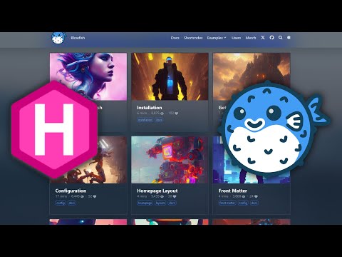 How To Make A Hugo Blowfish Website