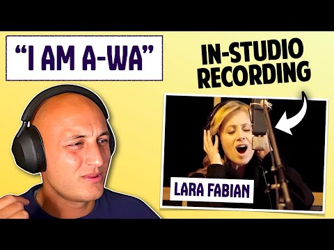 Lara Fabian - 'I Am A-WA' (in-studio making video) | Classical Musician's Reaction & Analysis
