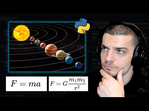 Simulating Planet Orbits in Python