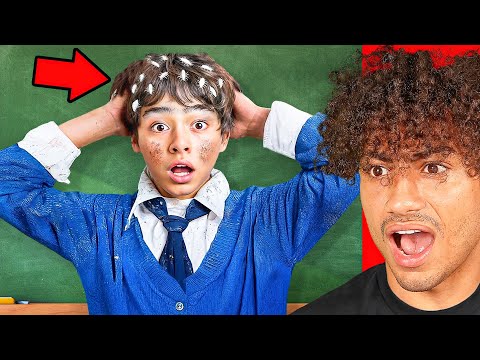 KID GIVES THE WHOLE SCHOOL LICE!!