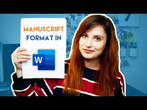 How To Format A Novel In Microsoft Word For Submitting To Agents And Publishers