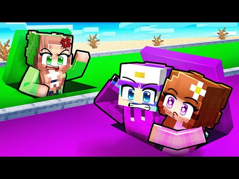 Surviving in ONE COLOR DOOMSDAY BUNKER CHUNK