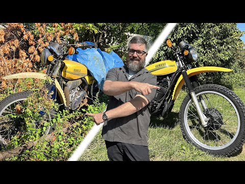 Rotting to Riding! Fixing Up a Hoarder's Yamaha Motorcycle