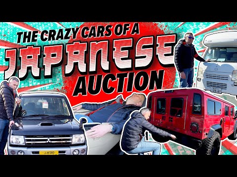 The CRAZY CARS for sale at Japanese car auctions
