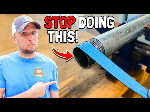 BIGGEST Mistakes DIYers Don't Know They're Making With Teflon Tape!