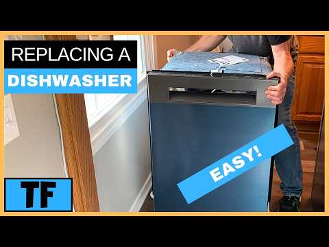 HOW TO REPLACE OR INSTALL A DISHWASHER - (Step By Step Guide) Bosch 800 Series