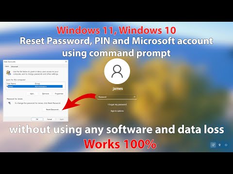 2025! Reset Forgotten Windows 11 Password, PIN and Microsoft Account without any Software