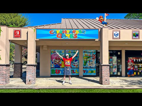 I Opened a Retro Video Game Store!