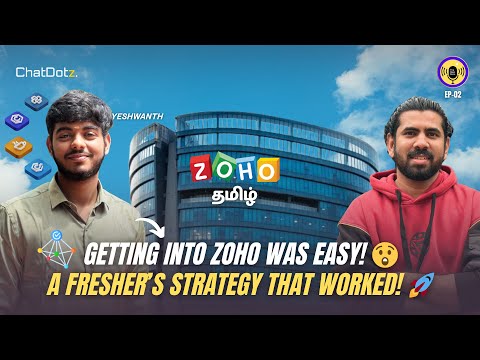 How I Cracked Zoho Fresher Interview ✨ (With No Experience) 🚀 - Revealing Secrets 🤯 💯