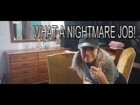 #82 NIGHTMARE Old WOOD FLOOR GROUT DISASTER