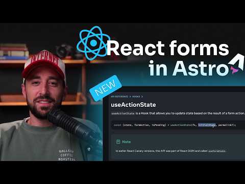 React form hooks in Astro!