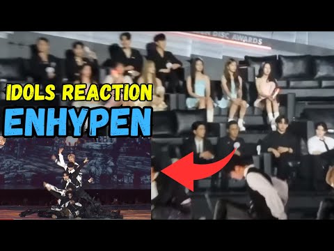 IDOLS REACTION ENHYPEN Golden Disc Awards 2024 GDA
