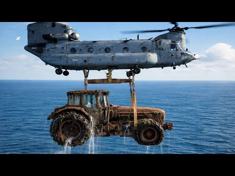 Unbelievable Restoration — The World’s First Tractor Recovered After 80 Years Under the Ocean