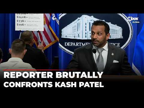 'You Thought You Were Fired...': Reporter Takes On Kash Patel Over Lawsuit Against Atlantic | US