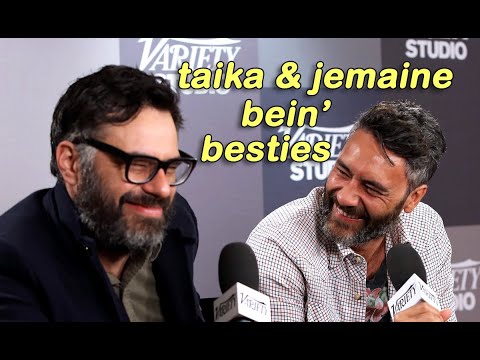 taika & jemaine bestie shenanigans