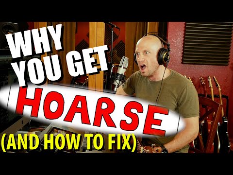 Why You Get Hoarse When Singing & Screaming... And How to Recover (Fix)!
