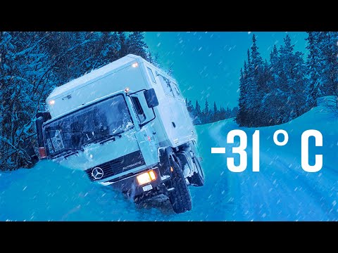Unexpected challenges: Surviving an Arctic Winter in an expedition truck | RV up to the north cape