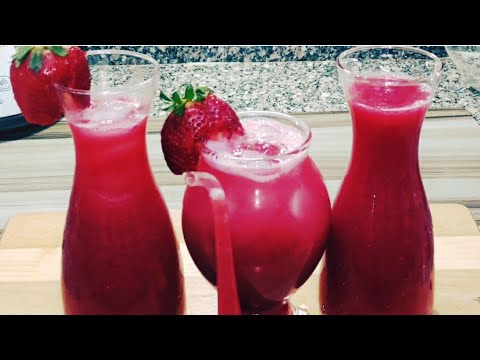 هو سر واحد ⁉️وتعملى احلى عصير فراولة والسعر 5جنيه بس وتعالى شوفى بنفسك