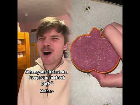 When your little sister keeps you in check part 4 #Jesus#Christian#faith#sister