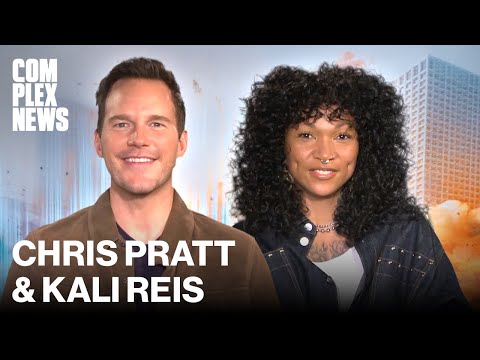 Chris Pratt & Kali Reis on ‘Mercy’ Film, AI Actress Tilly Norwood & Mutual Love For Jurassic World