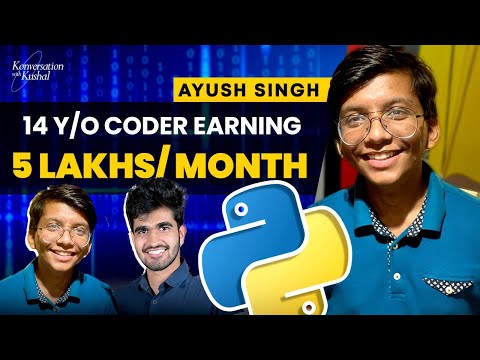 How He Earns Rs. 5 Lakhs/Month At The Age of 14? Ft.Ayush Singh | KwK #46