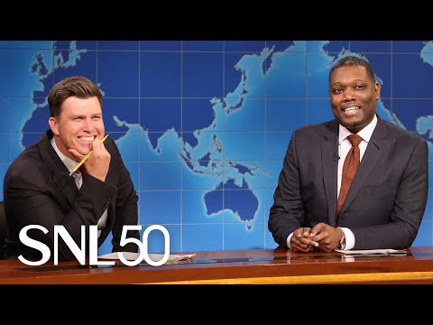 Weekend Update: Colin Jost and Michael Che Swap Jokes for Season 50 Finale
