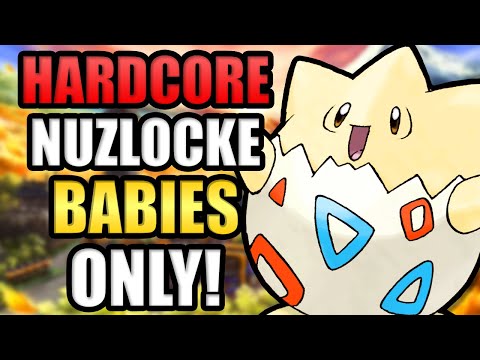 Pokémon HeartGold Hardcore Nuzlocke - Baby Pokémon Only! (No items, No overleveling)