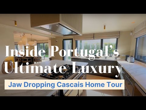 Inside A Fully FULLY RENOVATED Luxury Home in Cascais Portugal