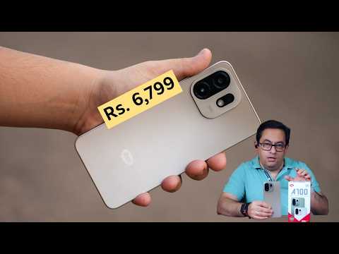 Dropped It… And It Still Works!  Best Phone Under ₹8,000? | itel A100 Review