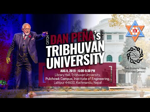 Dan at Tribhuvan University Pulchowk Campus 2019