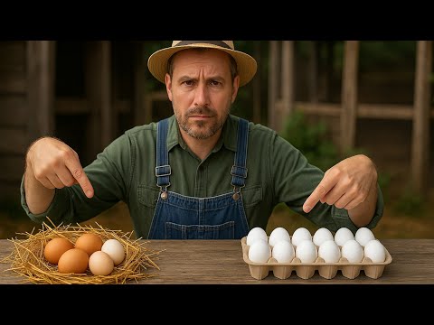 У Німеччині курячі яйця від фермера та магазині відрізняються?