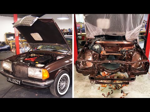 Bodywork & Engine Bay Respray - 1983 Mercedes w123 Restoration