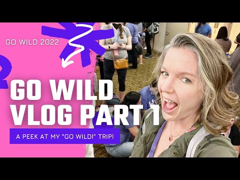 Go Wild Vlog Part 1 || Planner Conference