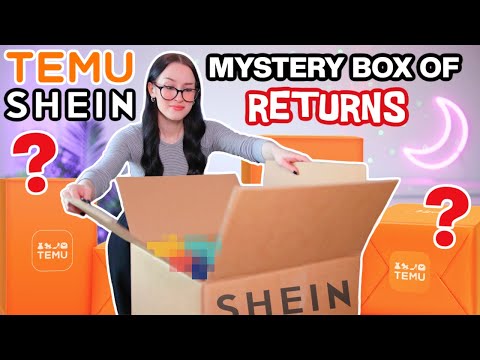I Bought A HUGE TEMU / SHEIN Mystery Box Of Returns... *biggest scam yet?*