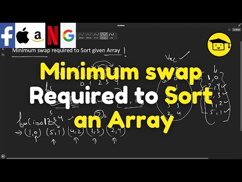 Minimum swap required to Sort an Array